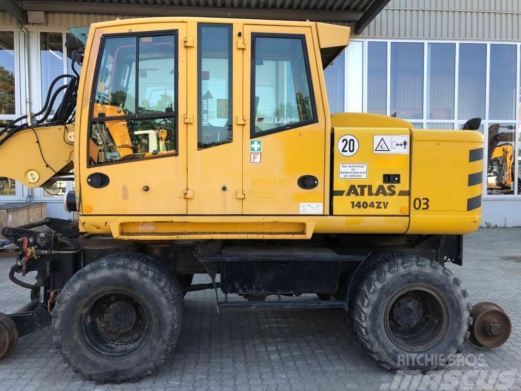Atlas AB1404K Lastik tekerli ekskavatörler
