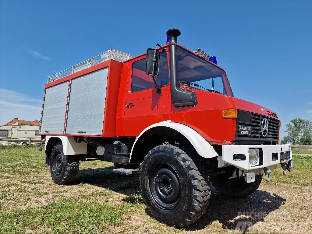 Mercedes-Benz Unimog U1300L Turbo Feuerwehr Kurtaricilar