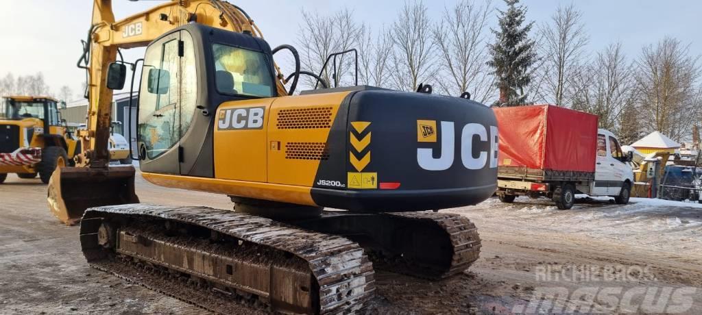 JCB JS 200 LC Paletli ekskavatörler