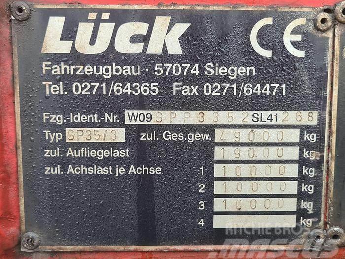  LUCK SP 35/3 | Dutch registration | Heavy duty Flatbed çekiciler