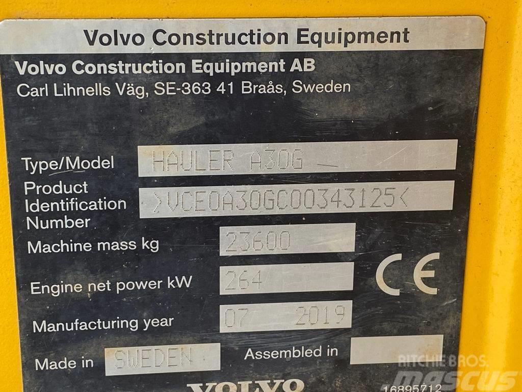 Volvo A 30 G Belden kirma kaya kamyonu