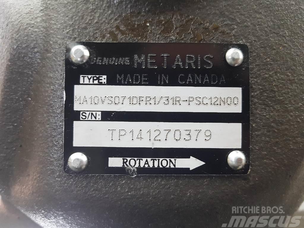  Metaris MA10VSO71DFR1/31R-PSC12N-Load sensing pump Hidrolik