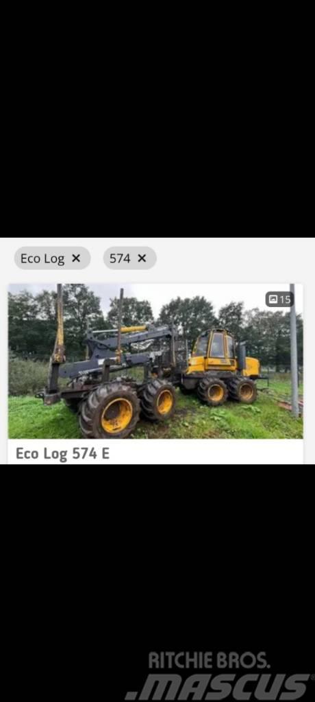 Eco Log 574 e Tomruk yükleyici traktörler