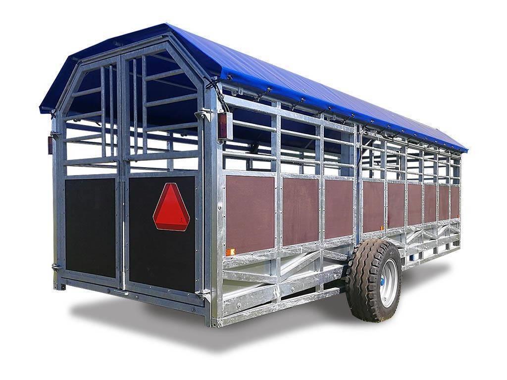 Jydeland Kampanj Kreatursvagn 5 M Djurtransport NY Diger römorklar