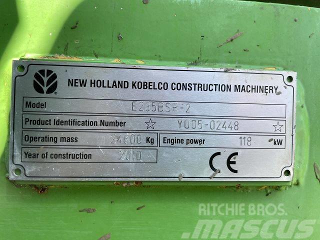 New Holland Kobelco E 235SR-2ES *SWE Wimmer 3xLöffel*24600kg Paletli ekskavatörler