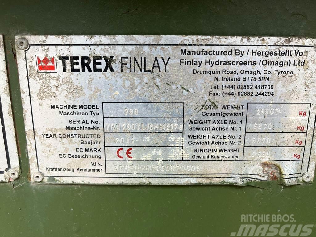 Terex Finlay 790 SCREENER PRODUCTIVITY UP TO 250 ton/h - Elekler