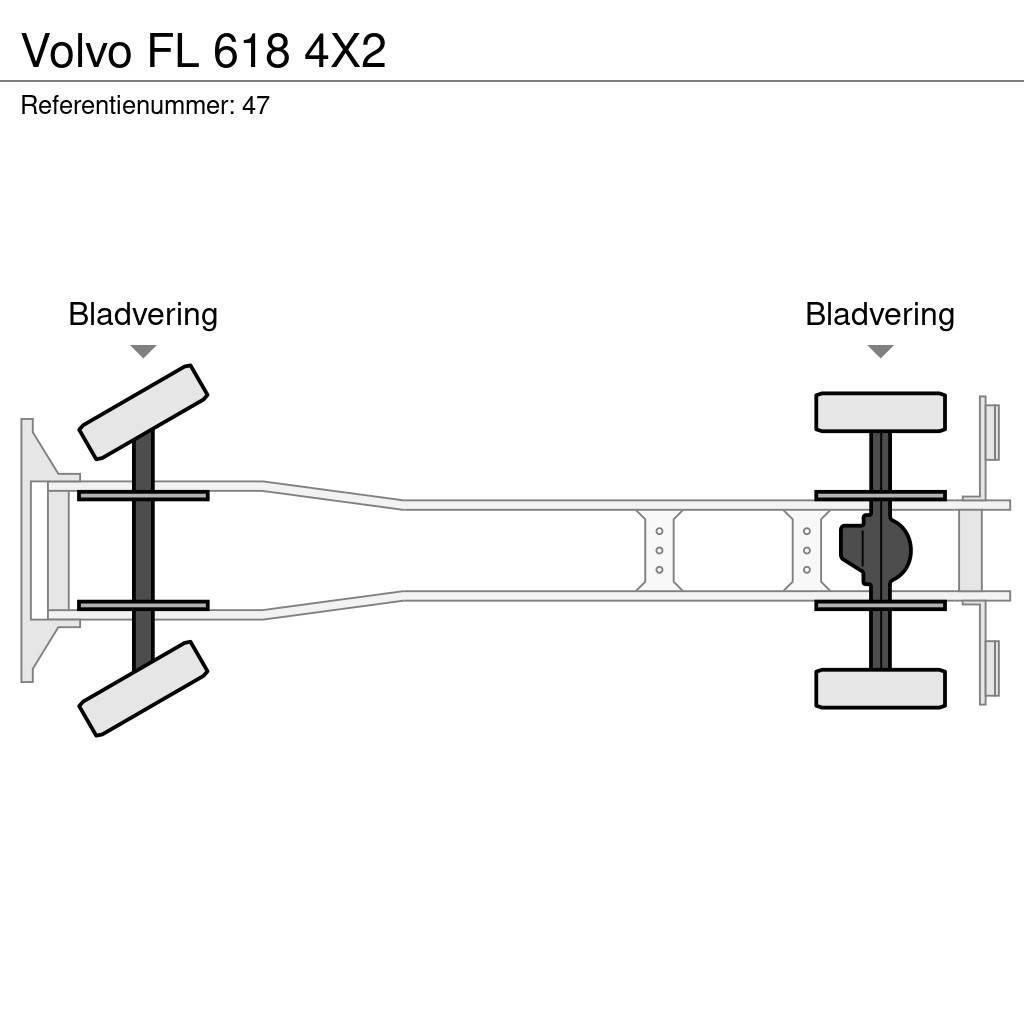 Volvo FL 618 4X2 Süpürme kamyonları