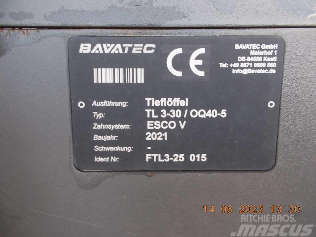  Bavatec Tieflöffel 300mm, OQ40-5 Beko kepçeleri