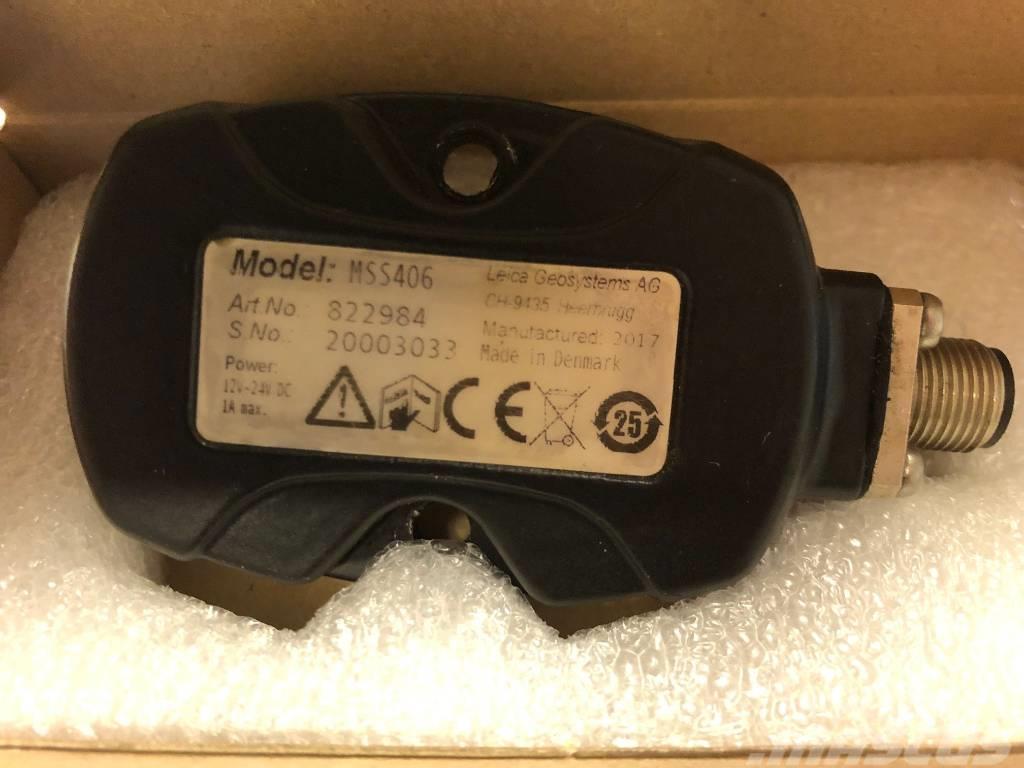 Leica Sensor Lastik tekerli ekskavatörler