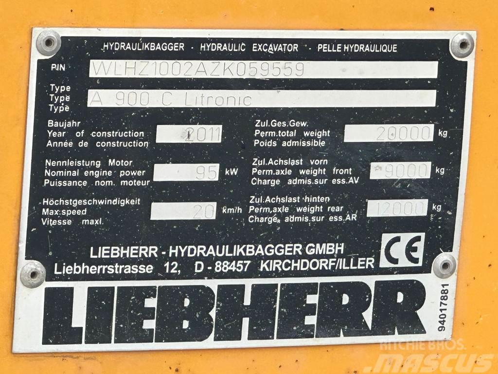 Liebherr A900 Excavator Özel ekskavatörler