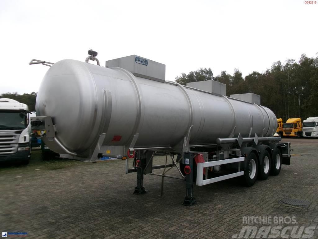  Parcisa Chemical tank inox L4BH 21.2 m3 / 1 comp / Tanker yari çekiciler