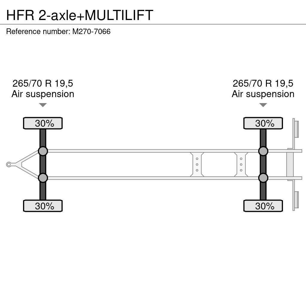 HFR 2-axle+MULTILIFT Diger çekiciler