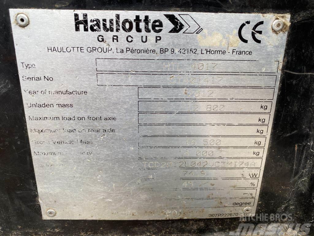 Haulotte HTL 4017 - 4X4X4 - 5.617 HOURS - 17 METER - 4.000 Teleskopik yükleyiciler