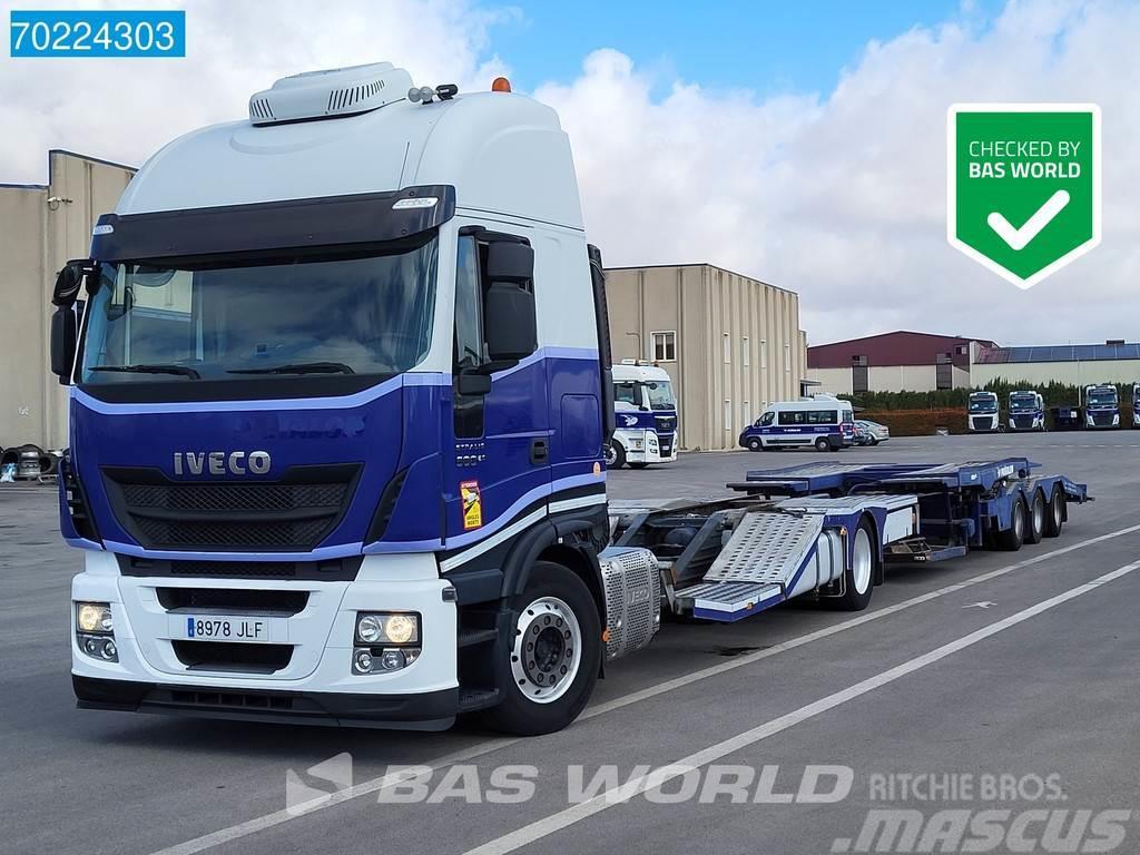 Iveco Stralis 500 4X2 ROLFO Truck transporter Standklima Araç tasiyicilar