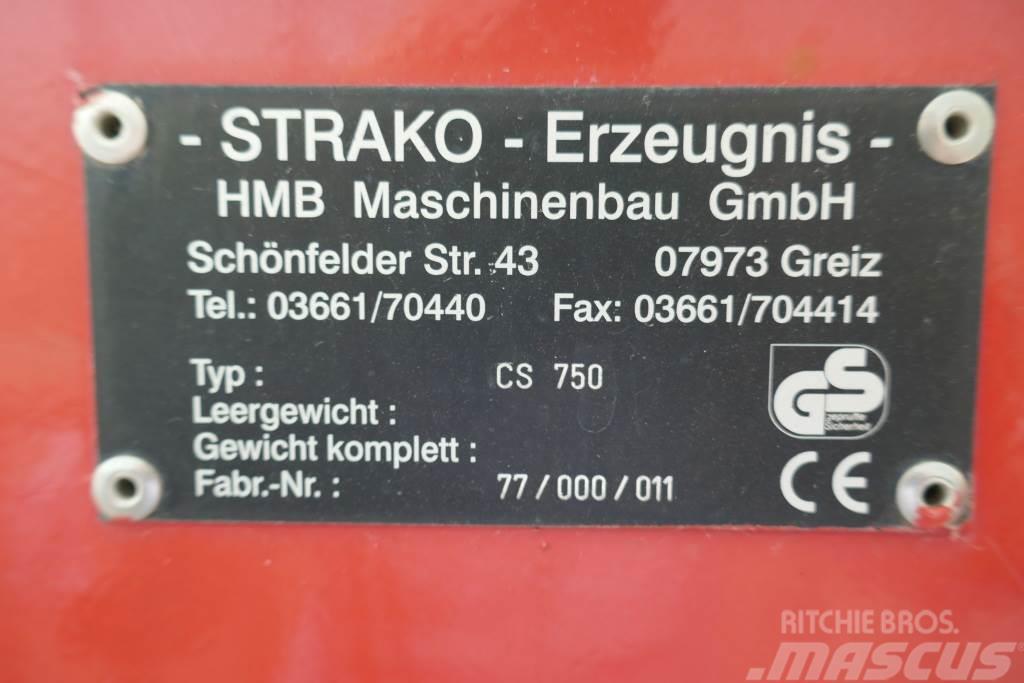  Strako Walzenstreuer CS 750 Sıkıştırma ekipmanı aksesuarları ve yedek parçaları