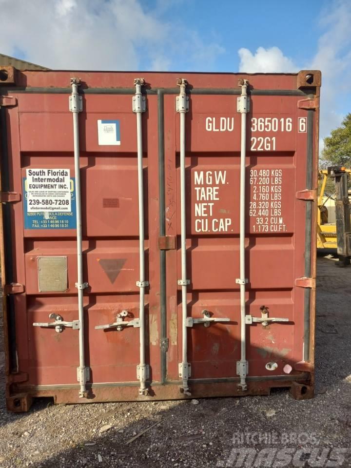CIMC 20 foot Used Water Tight Shipping Container Çekiciler, konteyner