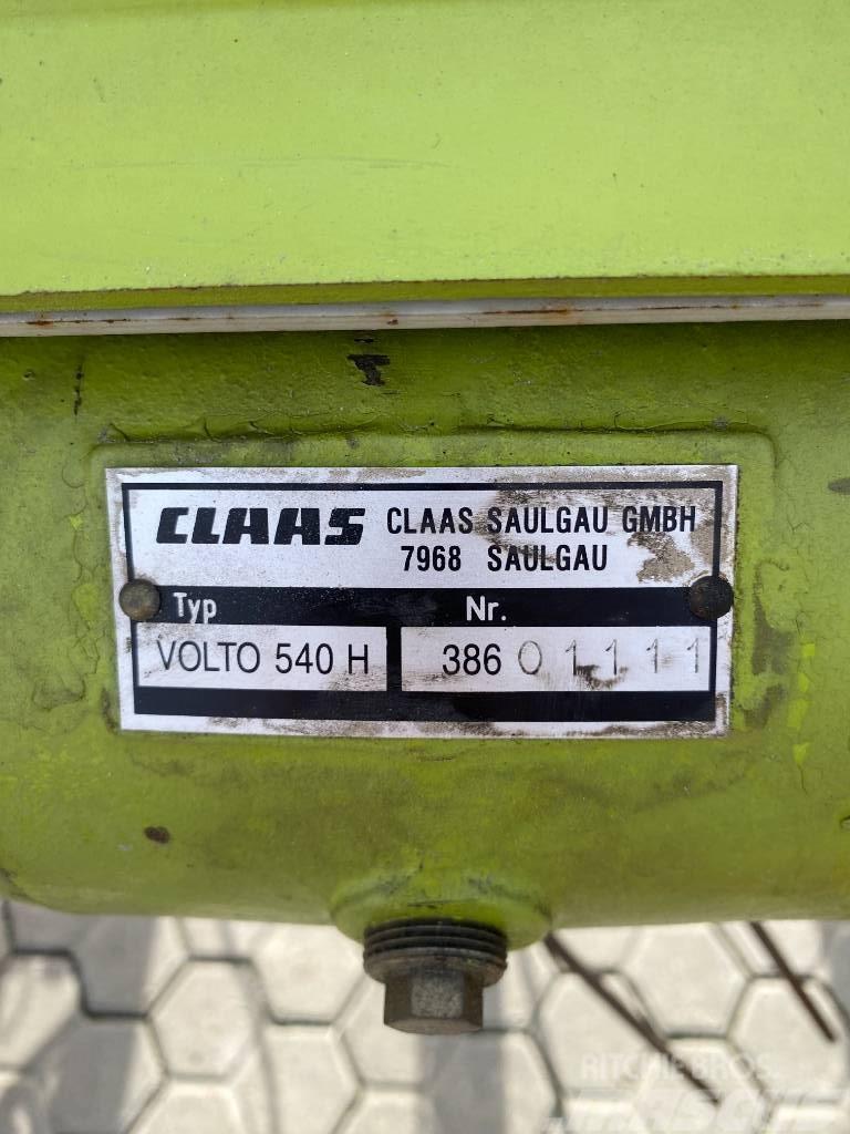 CLAAS Volto 540 H Kombine tirmiklar