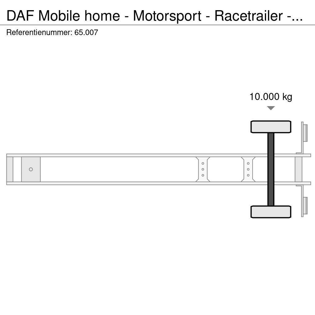 DAF Mobile home - Motorsport - Racetrailer - 65.007 Diger yari çekiciler