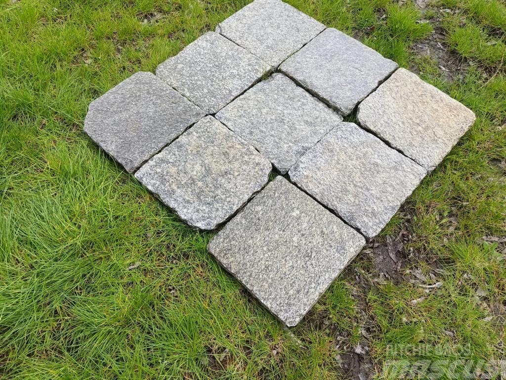  graniet natuursteen 40x40x7-8 cm 300m2 ruw/glad te Diger