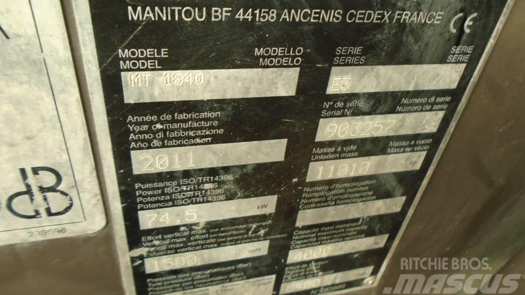 Manitou MT 1840 Teleskopik yükleyiciler