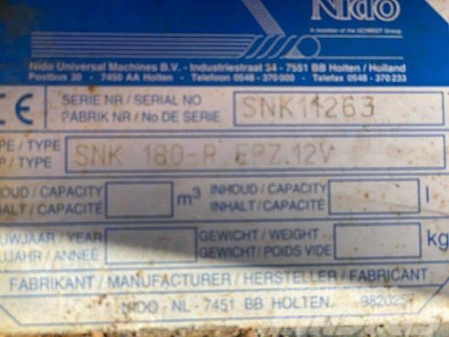 Nido SNK 180-R EPZ-12V Kar küreme biçaklari