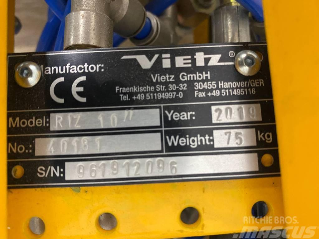 Vietz Vietz IPLUC/RIZ 10" Internal Clamp, Pneumatic Boru hattı ekipmanları