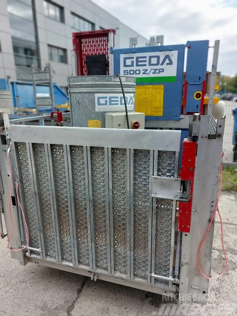 Geda 500 Z/ZP Personel Platformları ve Cephe Asansörleri