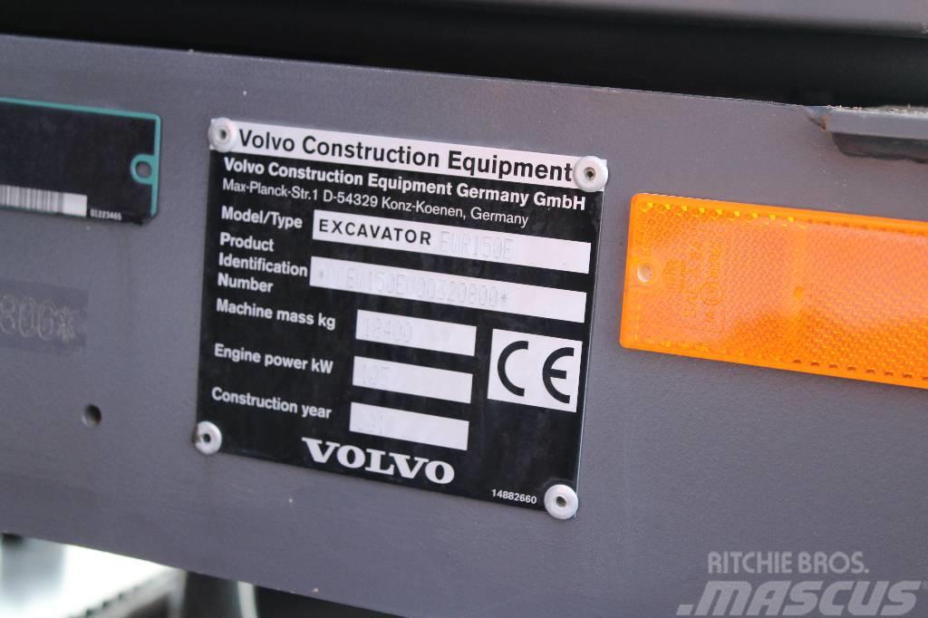 Volvo EWR 150 E / Engcon, Leica 3D, Rasvari, ym! Lastik tekerli ekskavatörler
