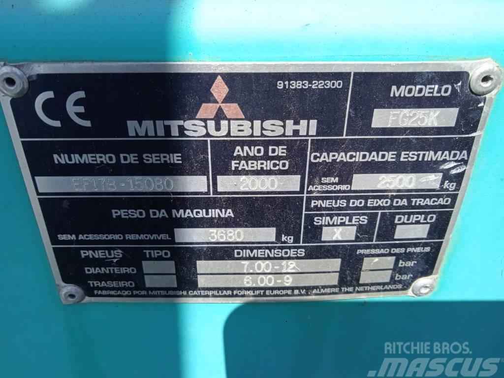 Mitsubishi FG25K LPG'li forkliftler