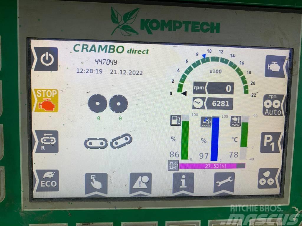 Komptech Crambo 5200 direct Atik ögütücüler