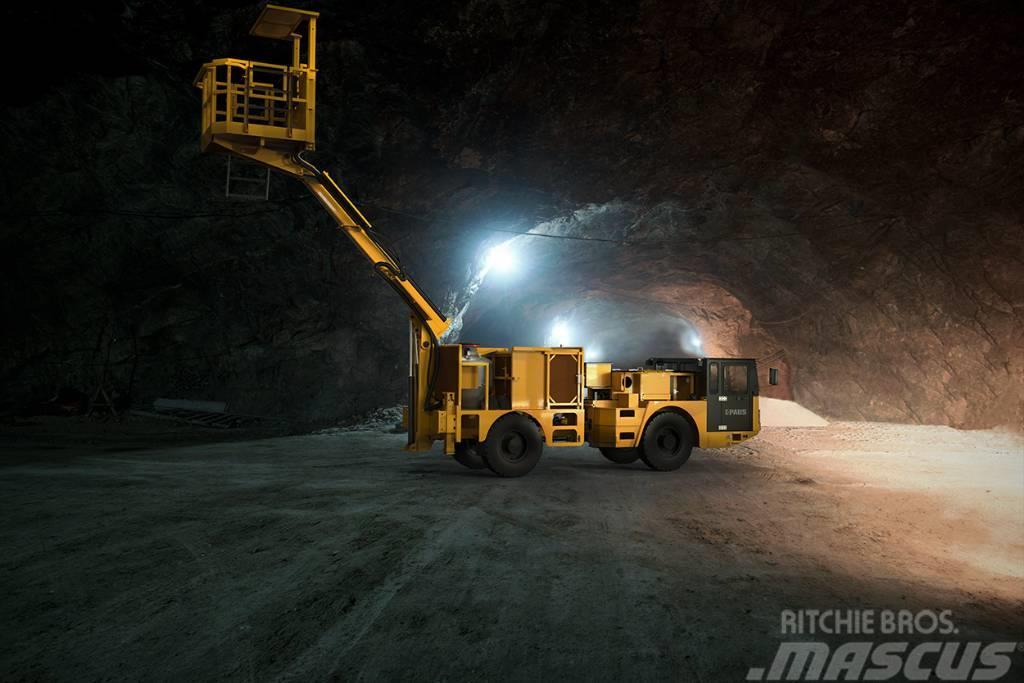 Paus tunnel- och gruvmaskiner Yer Altı Maden Kamyonları