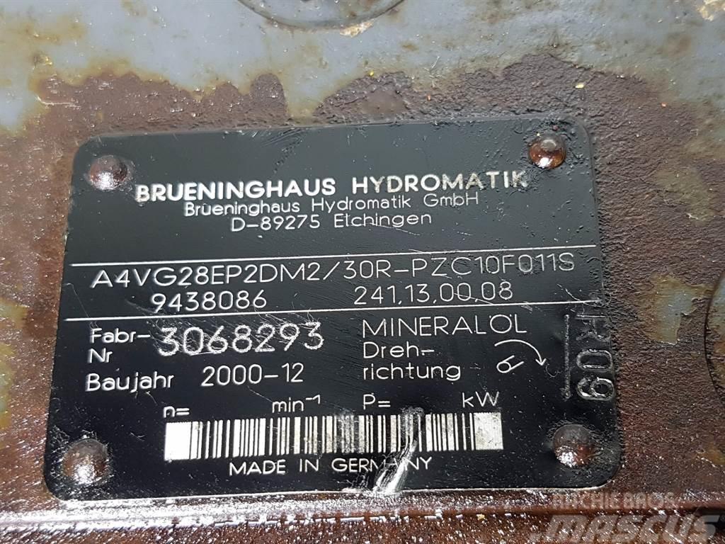 Brueninghaus Hydromatik A4VG28EP2DM2/30R-R909438086-Drive pump/Fahrpumpe Hidrolik