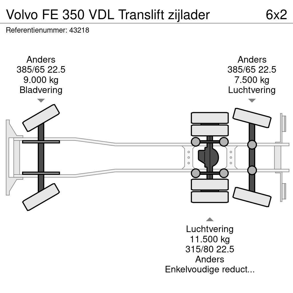 Volvo FE 350 VDL Translift zijlader Atik kamyonlari
