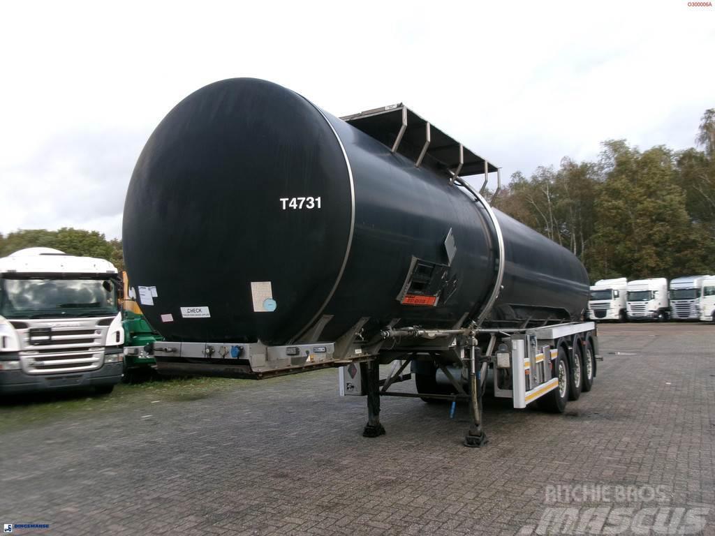 Crossland Bitumen tank inox 33 m3 / 1 comp + ADR L4BN Tanker yari çekiciler