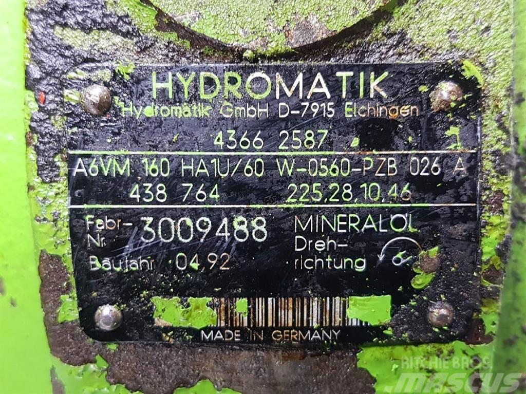 Hydromatik A6VM160HA1U/60W-R909438764-Drive motor/Fahrmotor Hidrolik
