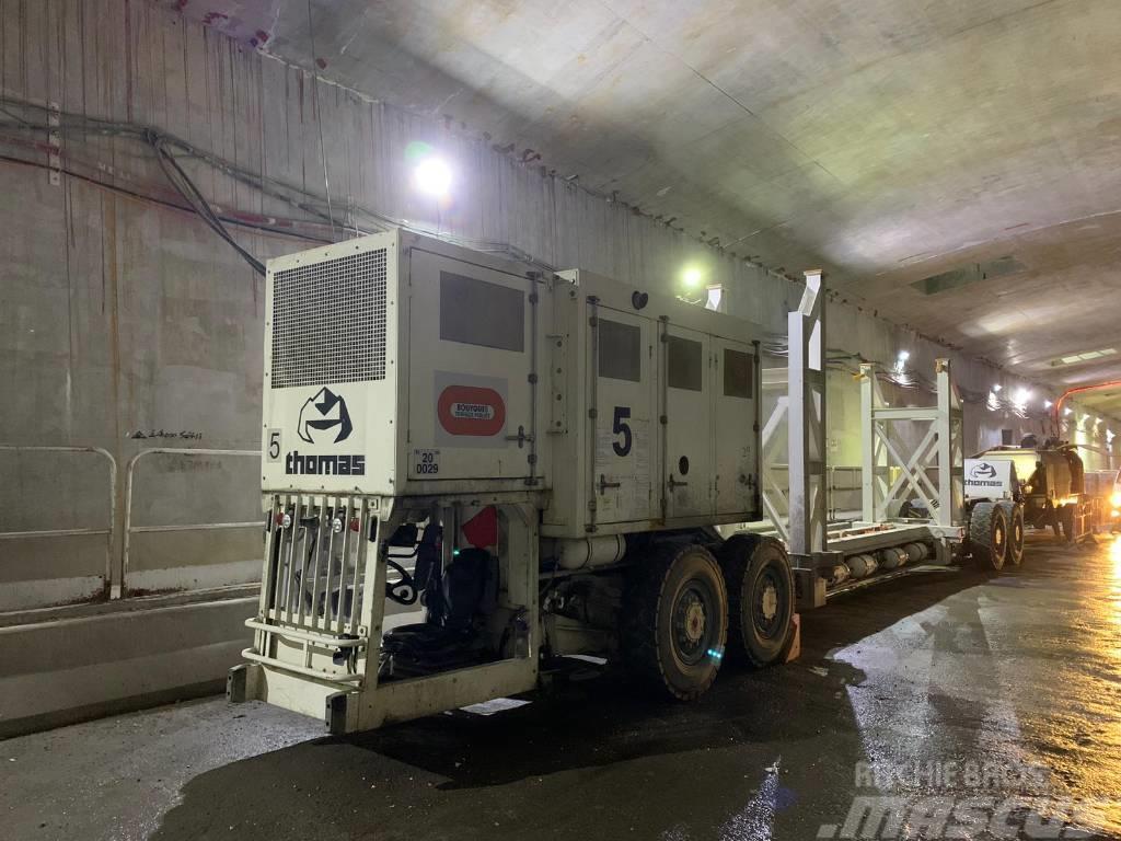 Thomas Multi-Service Vehicle TSP90-320 Yer Altı Maden Kamyonları