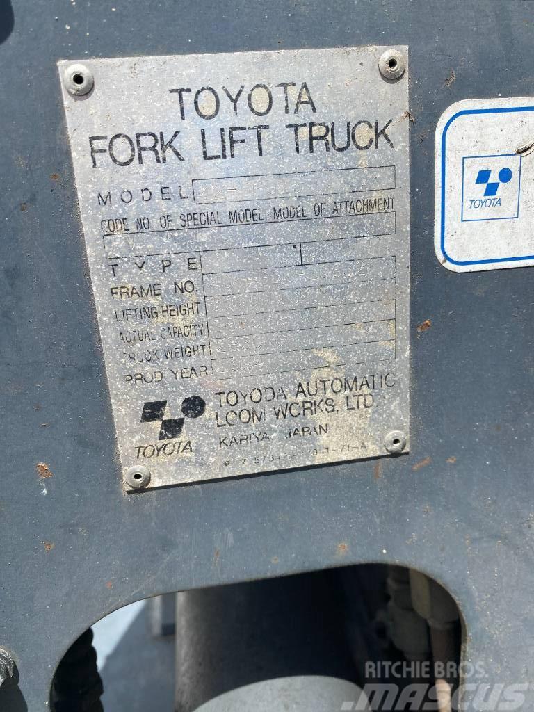 Toyota 42-6FG15 LPG'li forkliftler