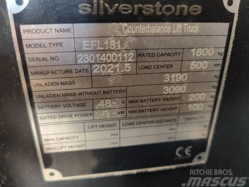 Silverstone EFL181  (RENT244) Elektrikli forkliftler