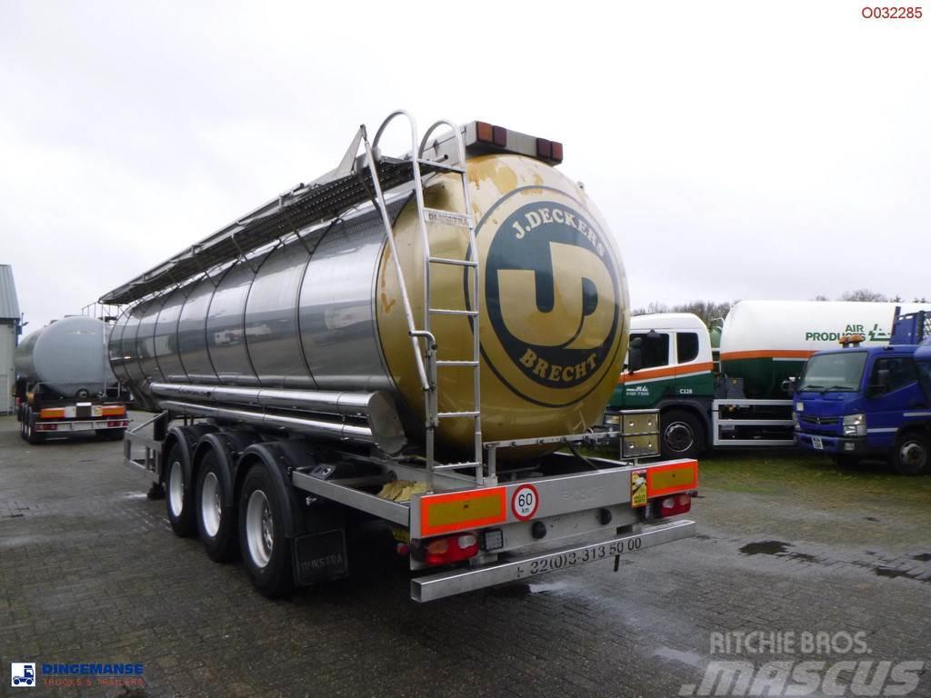  Parcisa Chemical tank inox L4BH 30 m3 / 1 comp / A Tanker yari çekiciler