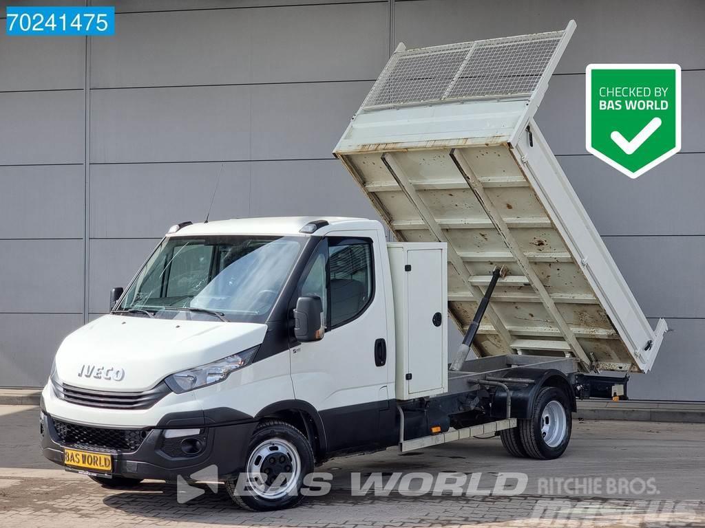 Iveco Daily 35C12 Kipper met Kist 3500kg trekhaak Euro6 Damperli kamyonetler