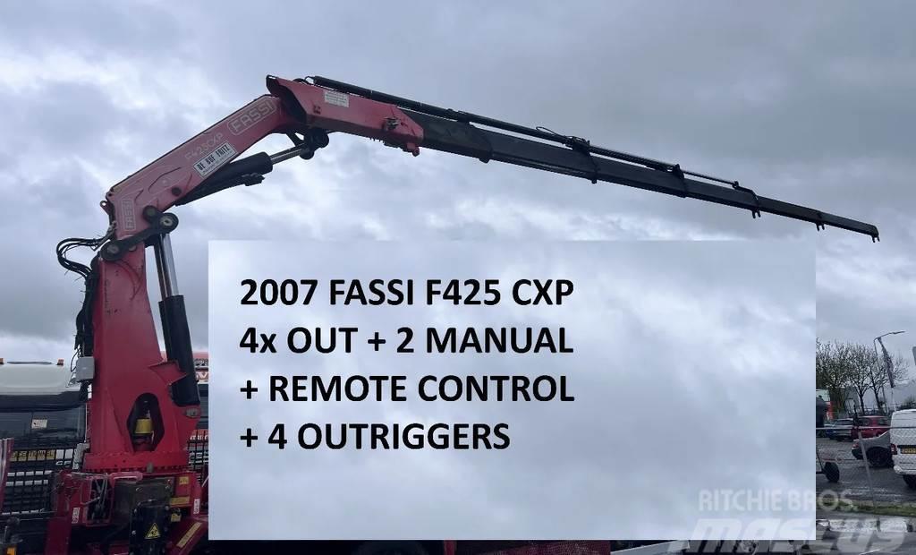 Fassi F425CXP F425CXP + REMOTE + 4 OUTRIGGERS - 4x OUT + Yükleme vinçleri