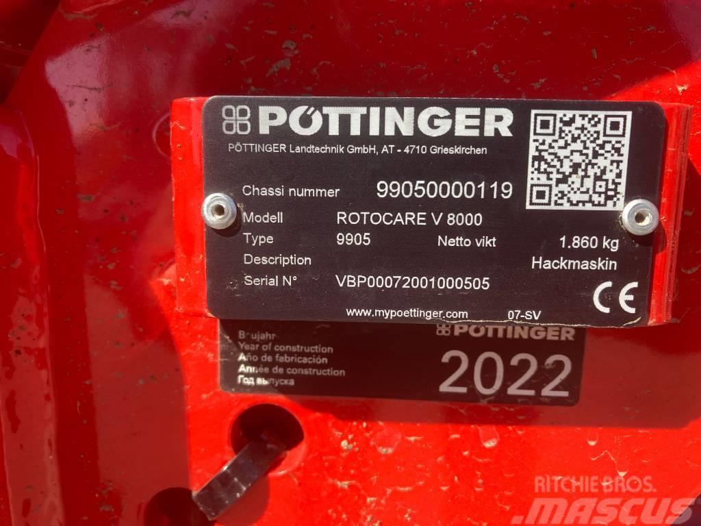 Pöttinger ROTOCARE V 8000 Diger toprak isleme makina ve aksesuarlari