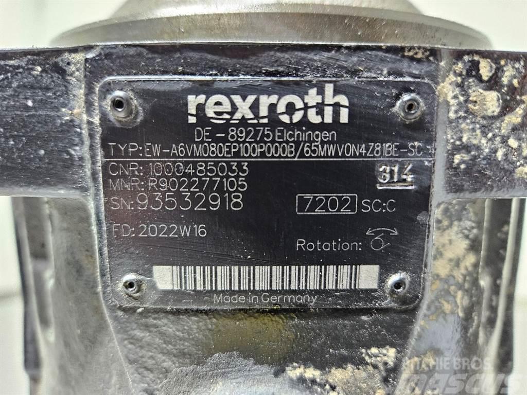 Wacker Neuson 1000485033-Rexroth A6VM080EP-Drive motor Hidrolik