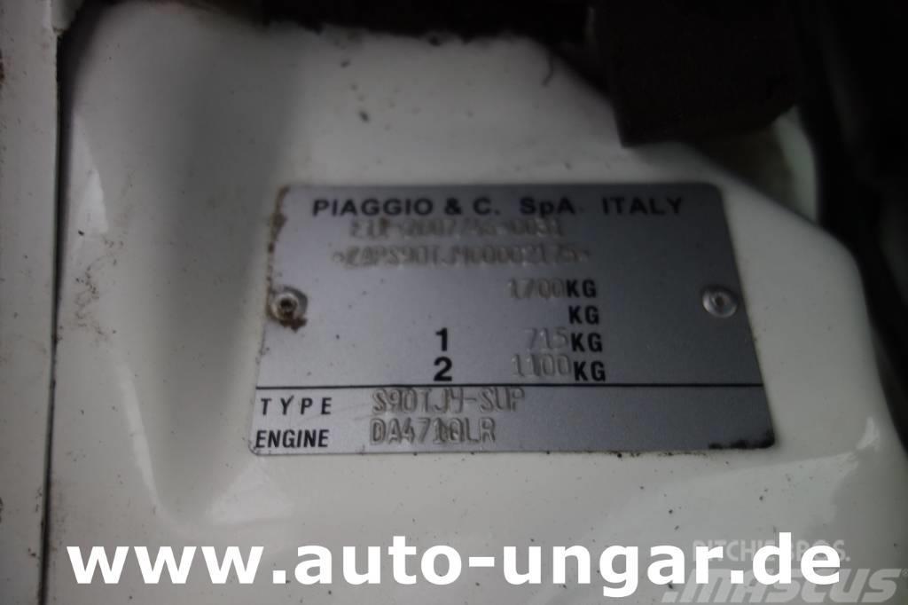 Piaggio Porter S90 Kipper 71PS  Euro 5 Benzin Motor Kommu Damperli kamyonetler