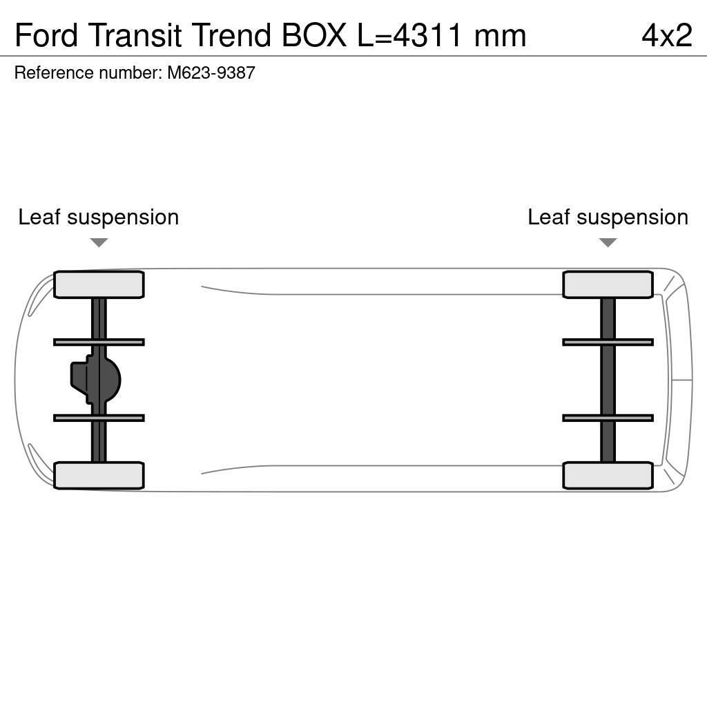 Ford Transit Trend BOX L=4311 mm Diger