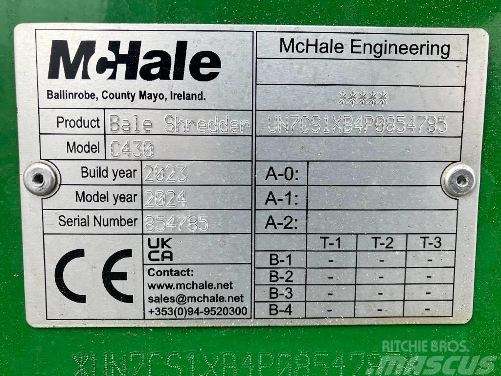 McHale C430  strömaskin Diger tarim makinalari