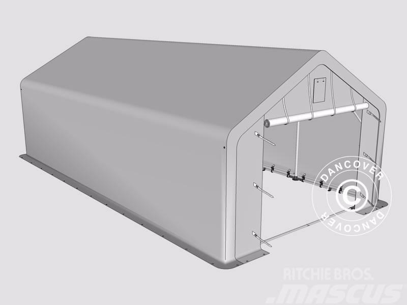 Dancover Storage Shelter PRO XL 4x8x2,5x3,6m PVC Telthal Diger parçalar