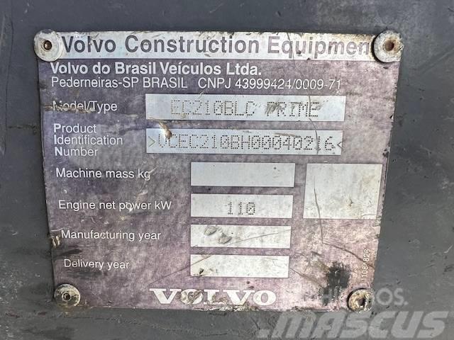 Volvo EC 210 B LC PRIME Paletli ekskavatörler