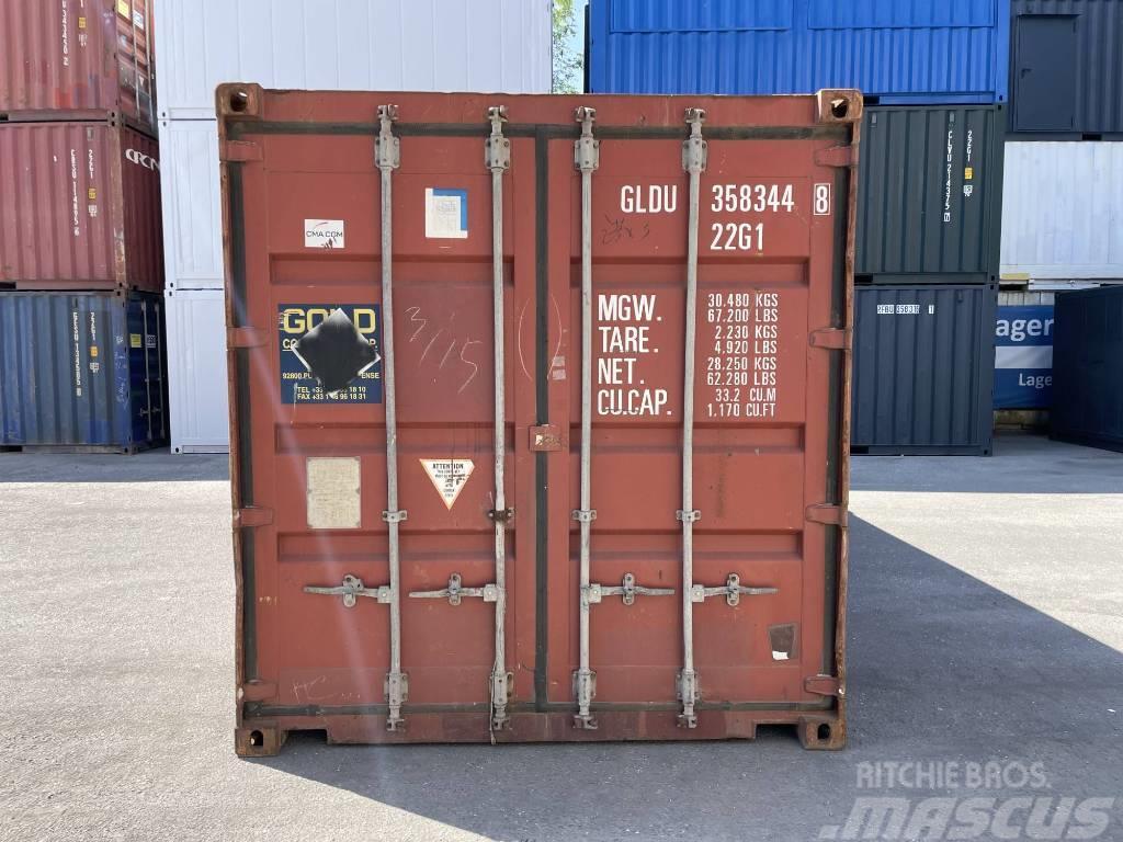  20' DV Seecontainer / Lagercontainer Depolama konteynerleri