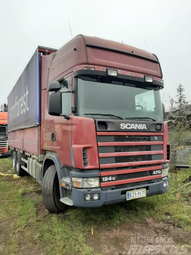 Scania R 124 Kayar tenteli kamyonlar